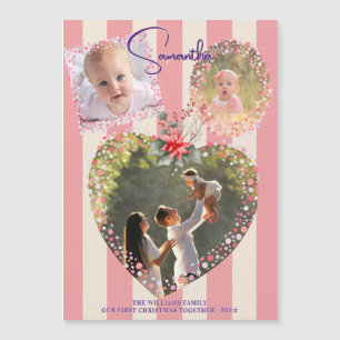 Verzierte Rahmen 3 Foto 1 Weihnachtskalender KARTE