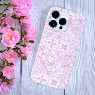 Verzierte rosa Fliesen Case-Mate iPhone 14 Pro Max Hülle