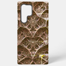 Verzierte Roségold- und Bronzekunst im Art Deco-Fr Samsung Galaxy Hülle