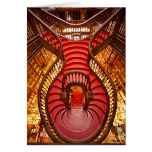 Verzierte rote Treppe, Portugal