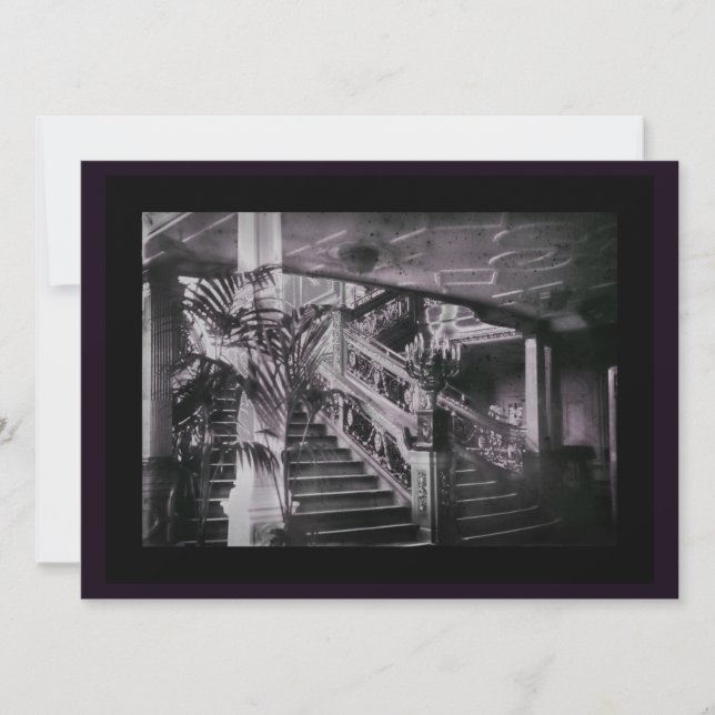 Verzierte Treppe D Deck (Vorderseite)