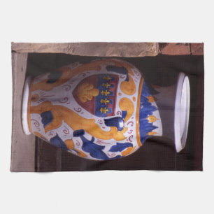 Verzierte Vase Gubbio Umbria Italien Poster Foto B Geschirrtuch