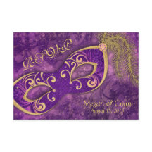 Verzierte Viktorianische Masquerade Ball Wedding R