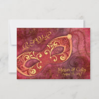 Verzierte Viktorianische Masquerade Ball Wedding R