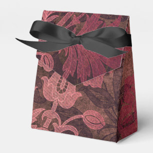 Verzierte Vintage-Spitze Damast Geschenkschachtel