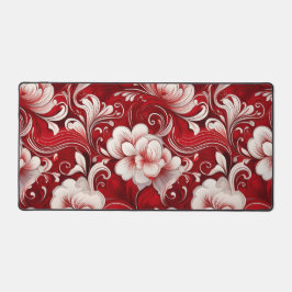 VERZIERTE WIRBLE VALENTINE LIEBE BLUME SCHREIBTISCHUNTERLAGE