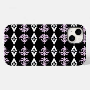 Verzierter Damask Diamant Streifen Case-Mate iPhone Hülle