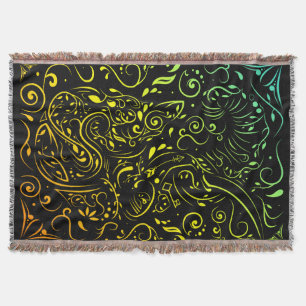 verzierter Elefant Decke