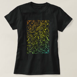 verzierter Elefant T-Shirt