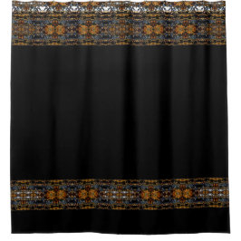 Verzierter Steampunk Goth viktorianischer Duschvorhang