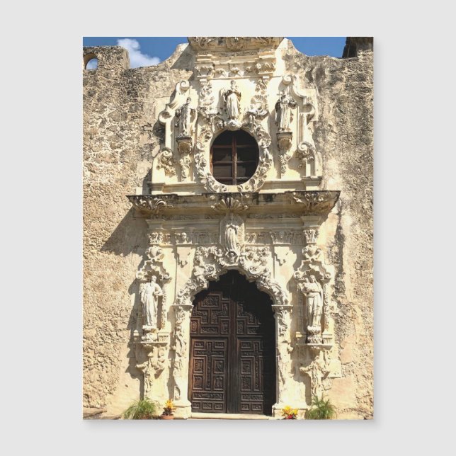 Verzierter Türmagnet Magnetkarte (Vorderseite)