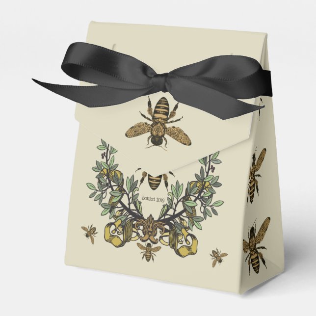 Verzierter Viktorianischer Honey personalisieren Geschenkschachtel (Vorderseite)