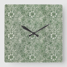 Verziertes Blumenmuster aus weißen Blumen und Blät