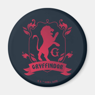 Verziertes GRYFFINDOR™-Wappen Magnet