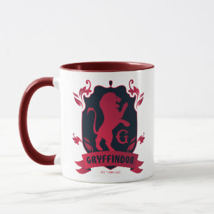 Verziertes GRYFFINDOR™-Wappen Tasse
