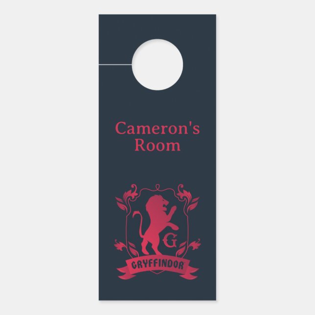Verziertes GRYFFINDOR™-Wappen Türanhänger (Vorderseite)