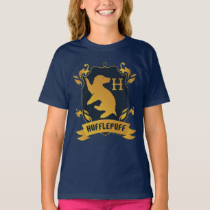 Verziertes HUFFLEPUFF™-Wappen T-Shirt