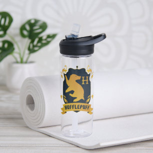 Verziertes HUFFLEPUFF™-Wappen Trinkflasche