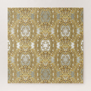 Verziertes Jigsaw-Puzzle Puzzle