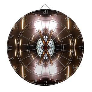Verziertes Metallica - städtischer Futurism Dartscheibe