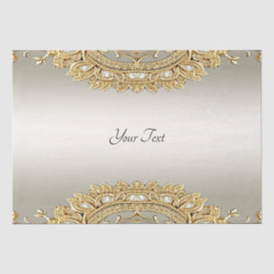 Verziertes Tissue Paper Seidenpapier