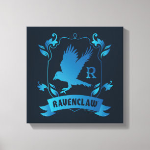 Verziertes Wappen des Hauses RAVENCLAW™ Leinwanddruck