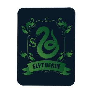 Verziertes Wappen des Hauses SLYTHERIN™ Magnet