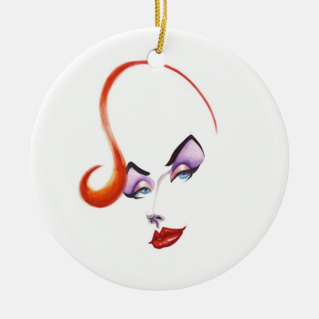 Verzierung #2 keramik ornament (Vorne)