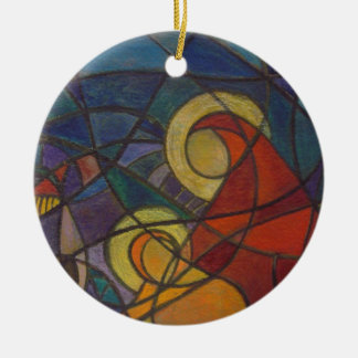 Verzierung Abrazo de Amor Keramik Ornament