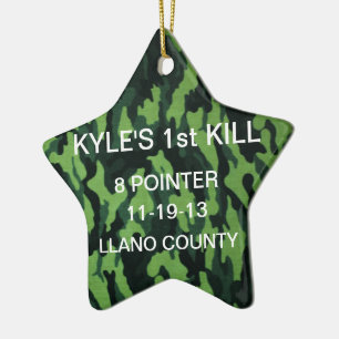 Verzierung "der ERSTEN ROTWILD" Keramikornament