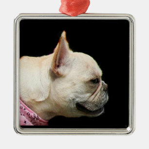 Verzierung der französischen Bulldogge Ornament Aus Metall