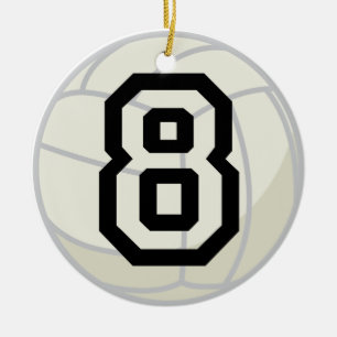 Verzierung der Volleyball-Spieler-einheitliche Keramik Ornament