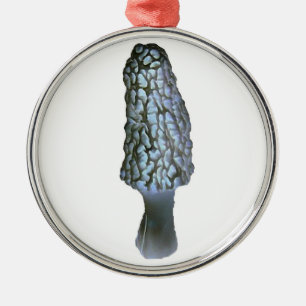 Verzierung des Morcheljägers Weihnachts Silbernes Ornament