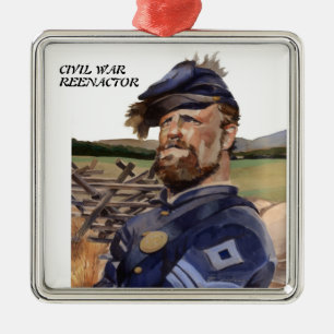 VERZIERUNG, für REENACTOR Silbernes Ornament