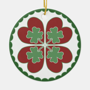 Verzierung - glücklich in der Liebe-Hexe Keramikornament