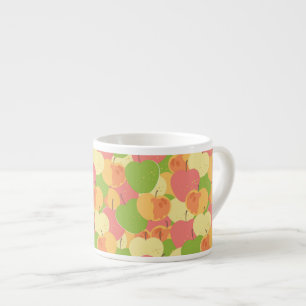 Verzierung mit Äpfeln Espressotasse