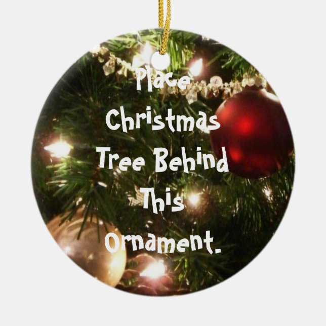 Verzierung mit Richtungen Keramik Ornament (Vorne)