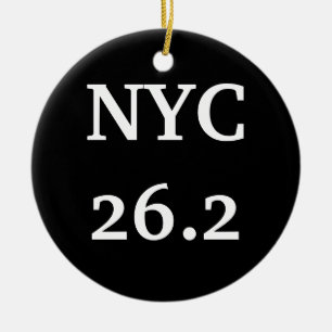 Verzierung NYC26.2 Keramik Ornament