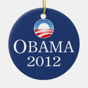 Verzierung Obama 2012 Keramikornament