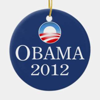 Verzierung Obama 2012 Keramikornament