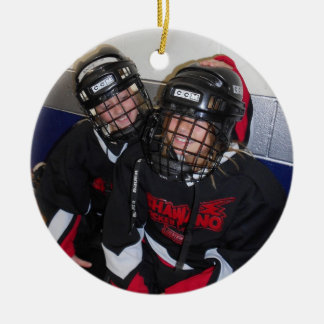 Verzierung - personalisiertes SHL mit Foto Keramikornament