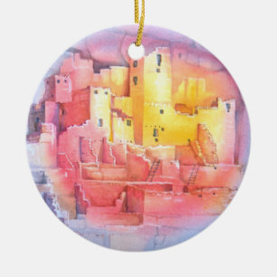 Verzierung PMACarlson MESAs Verde Keramikornament