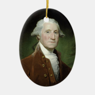 Verzierung Präsidenten-George Washington Keramik Ornament