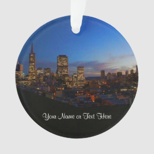 Verzierung San Francisco Skyline-#4 Ornament
