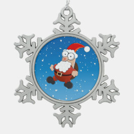 Verzierung Schneeflocken Zinn-Ornament