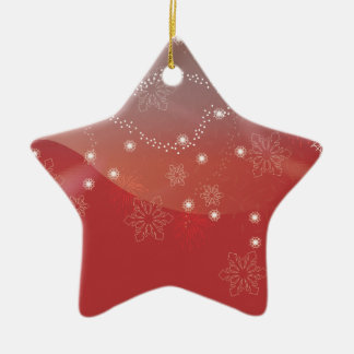 Verzierung spielt rotes Weihnachten die Hauptrolle Keramikornament