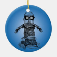 Verzierung Steampunk Roboter-einer durch