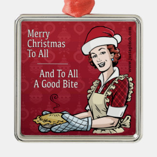 Verzierung: Und zu allem ein guter Biss Ornament Aus Metall