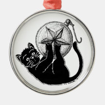 Verzierungs-Miezekatze-runde Verzierung