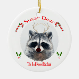 Verzierungszuckerbär Keramik Ornament